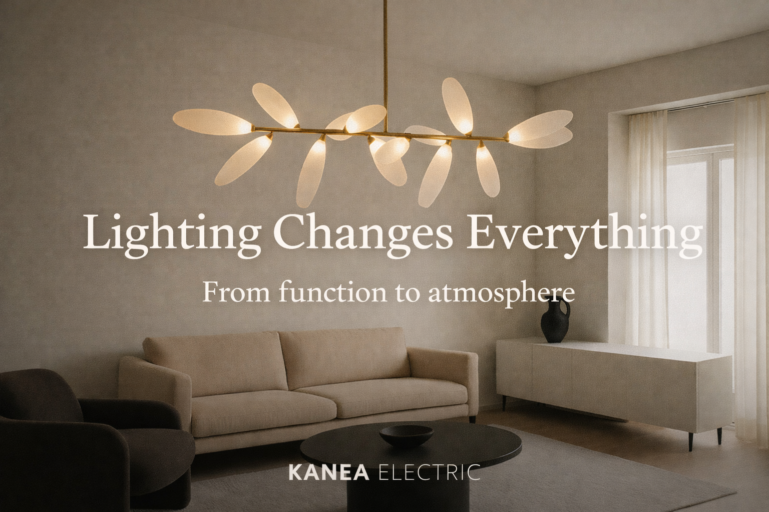 How the Right Lighting Transforms a Space — From Function to Atmosphere