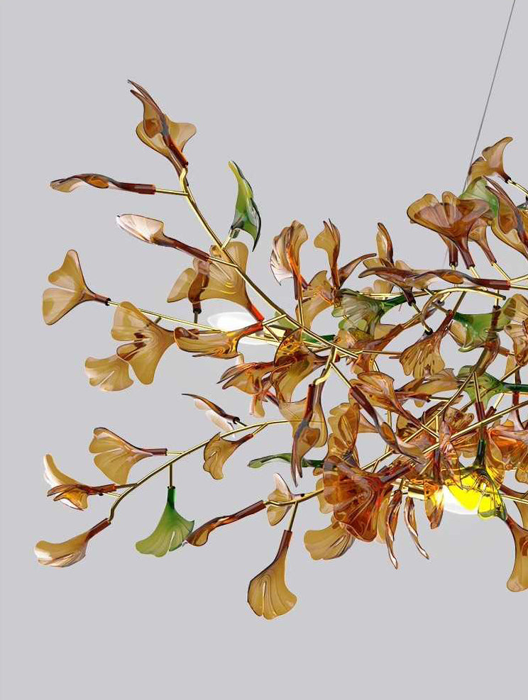 Ginkgo Biloba CHP-1050 Chandelier