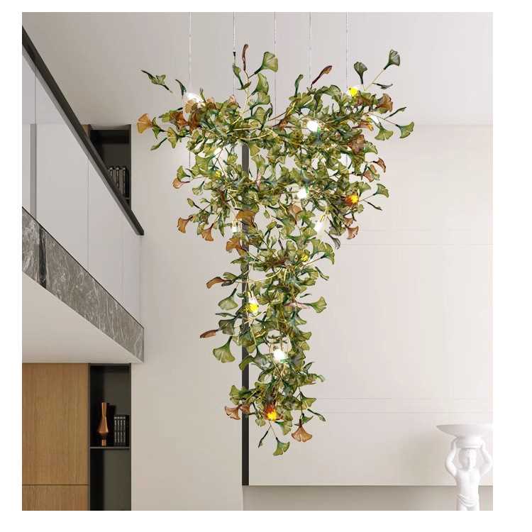 Ginkgo Biloba CHP-1050 Chandelier