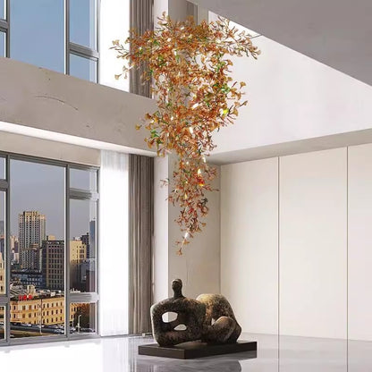 Ginkgo Biloba CHP-1050 Chandelier